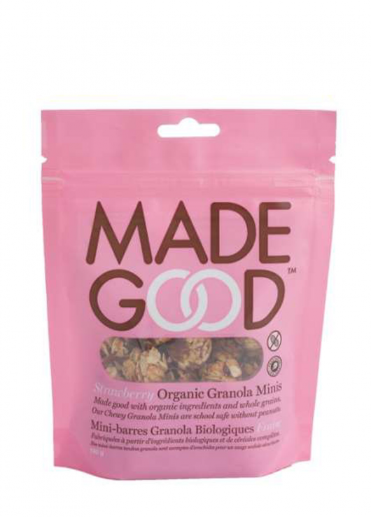 Mini barres muesli fraise BIO