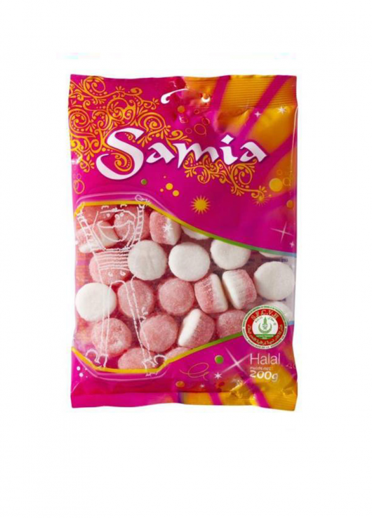 Bonbons halal fraises fondantes