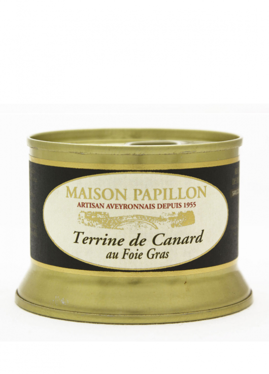 Terrine de canard au foie gras