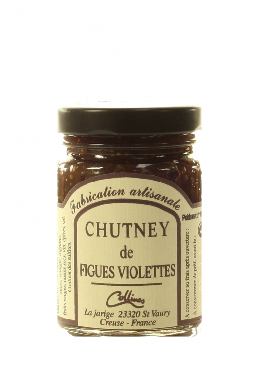 Chutney de figues violettes