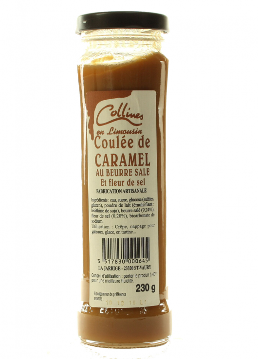 Coulée de Caramel au beurre salé et fleur de sel