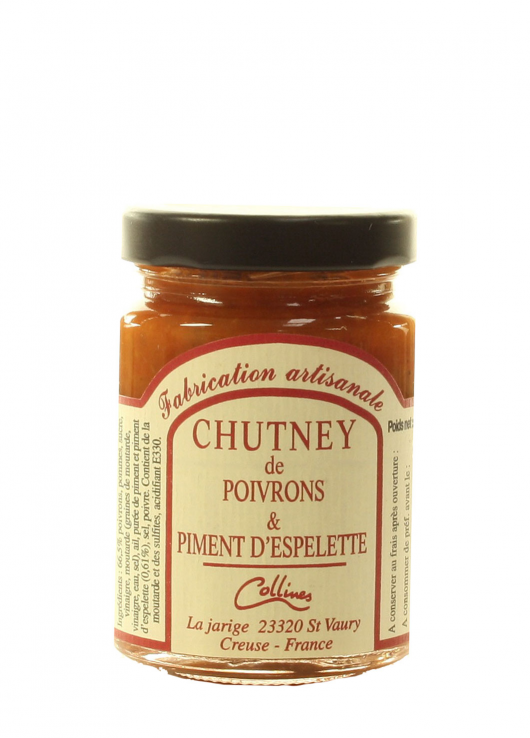 Chutney de poivrons & piment d'espelette