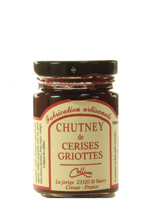 Chutney de cerises griottes