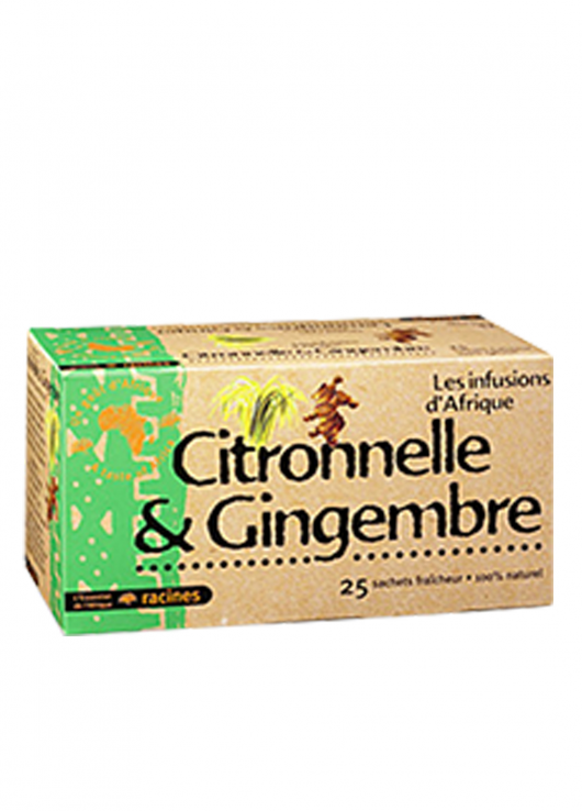 Infusion Citronnelle et Gingembre