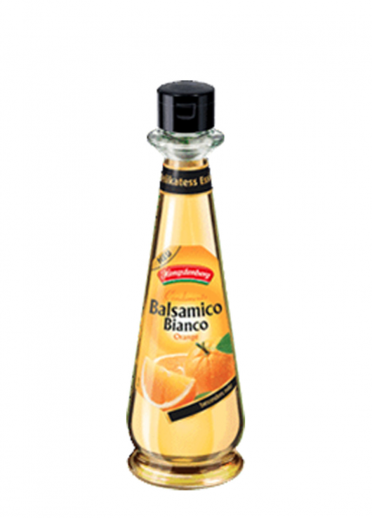 Assaisonnement vinaigre balsamique blanc orange
