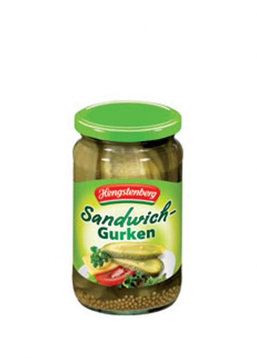 Lamelles de cornichons pour Sandwich