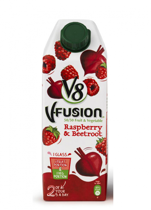 V8 fusion Framboise & betterave 