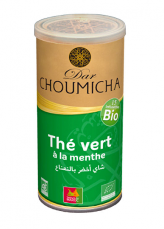 Thé vert à la menthe