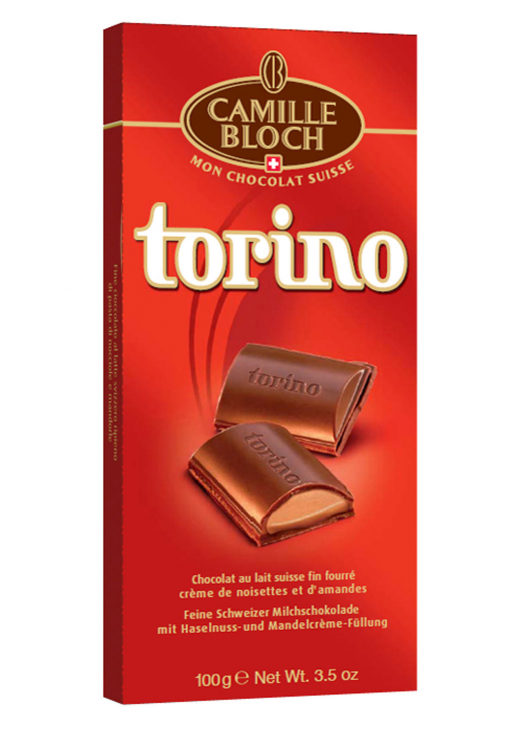 Chocolat au lait fin fourré crème noisettes et amandes