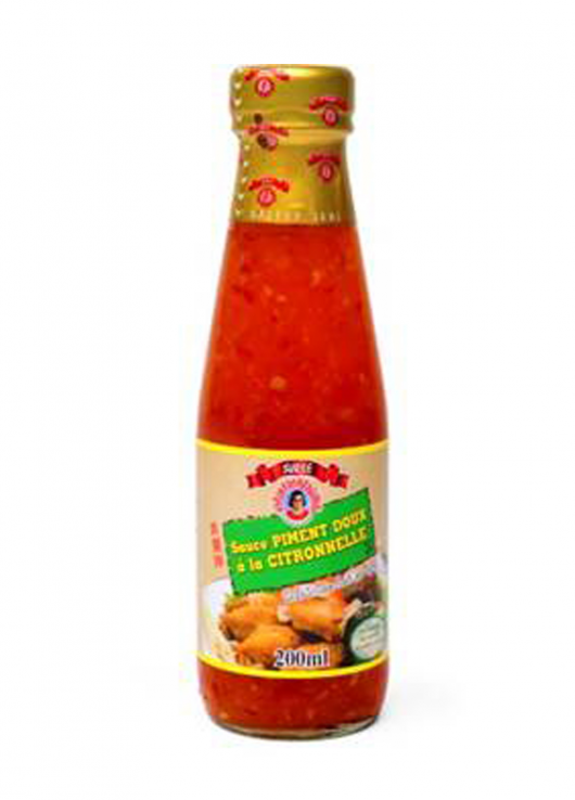 Sauce piment doux à la citronnelle 