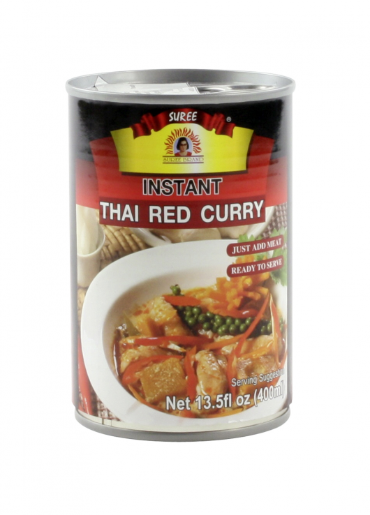 Sauce au curry rouge et lait de coco