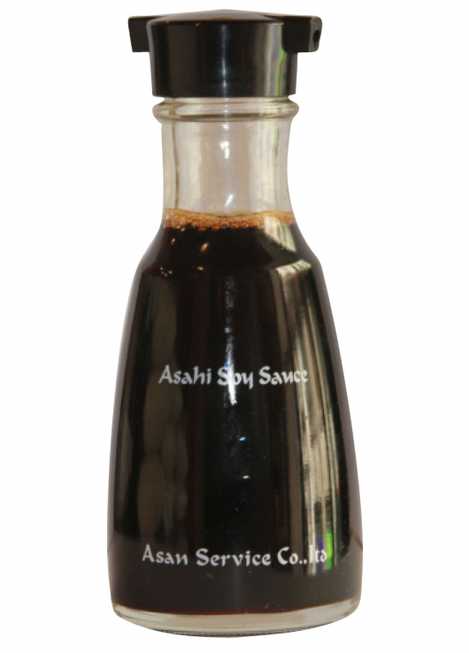 Sauce soja en carafe