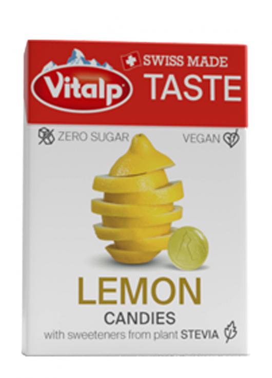 bonbon sans sucre citron
