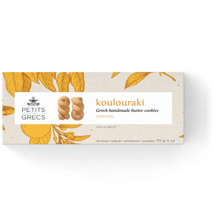 Petits Grecs Koulouraki Orange