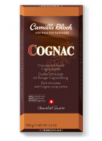 Chocolat noir fourré Cognac liquide
