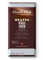 chocolat noir fourré Grappa liquide