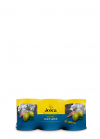 OLIVES VERTES ANCHOIX 3X120g