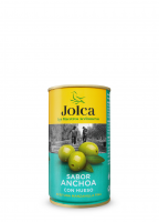 Jolca Olives Vertes avec Noyaux Saveur Anchois