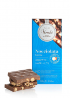 Barre cacao, lait, noisettes, sans sucres ajoutes